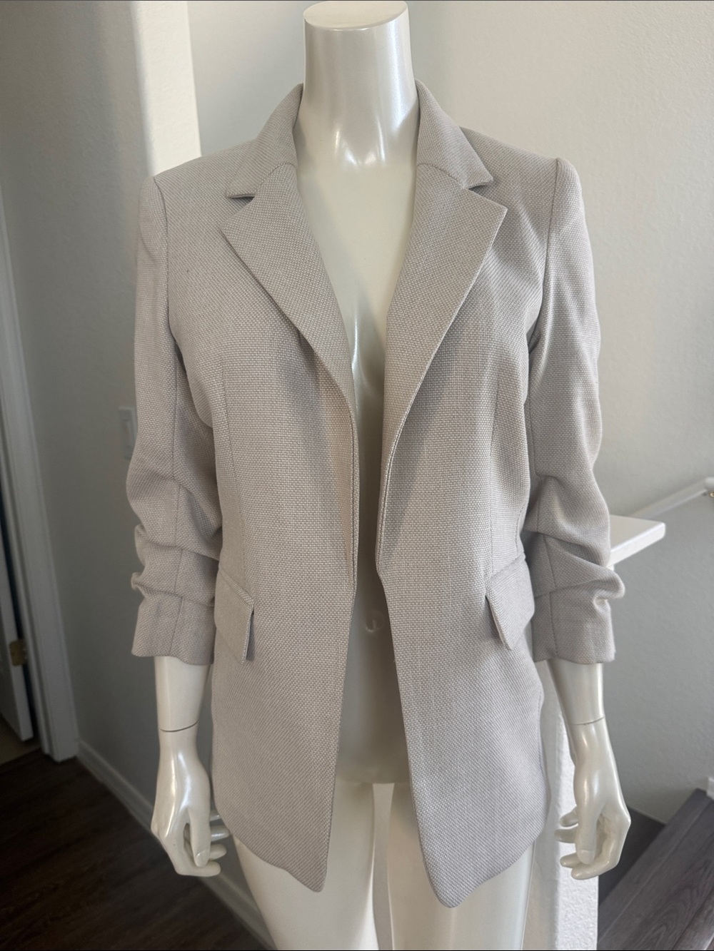 H&M Light Tan Blazer Jacket